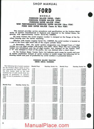 ford son major power super shop manual page 1