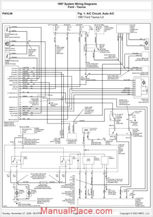 ford taurus 1997 wiring page 1