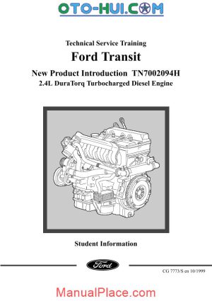 ford transit engine 2 4l duratorq page 1