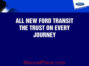 ford transit v184 06 service intro page 1