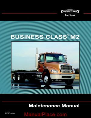 freightliner business class m2 maintenance manual cd1 page 1