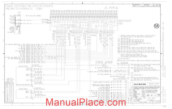 freightliner bussiness class m2 electrical schematic page 2