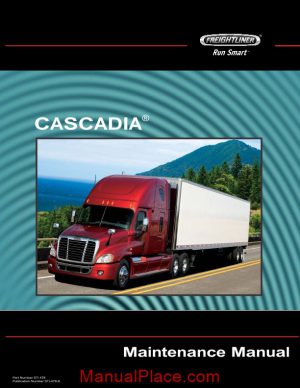 freightliner cascadia maintenance manual 20f17216 page 1
