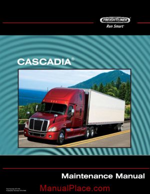 freightliner cascadia maintenance manual page 1