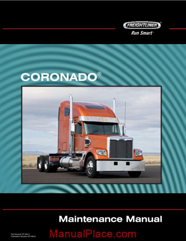 freightliner coronado maintenance manual page 1