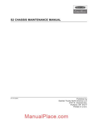 freightliner s2 chassis maintenance manual 20f17479 page 1
