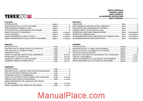 genie scissors lift c agrilift 1037 from sn 12510 parts manuals page 3