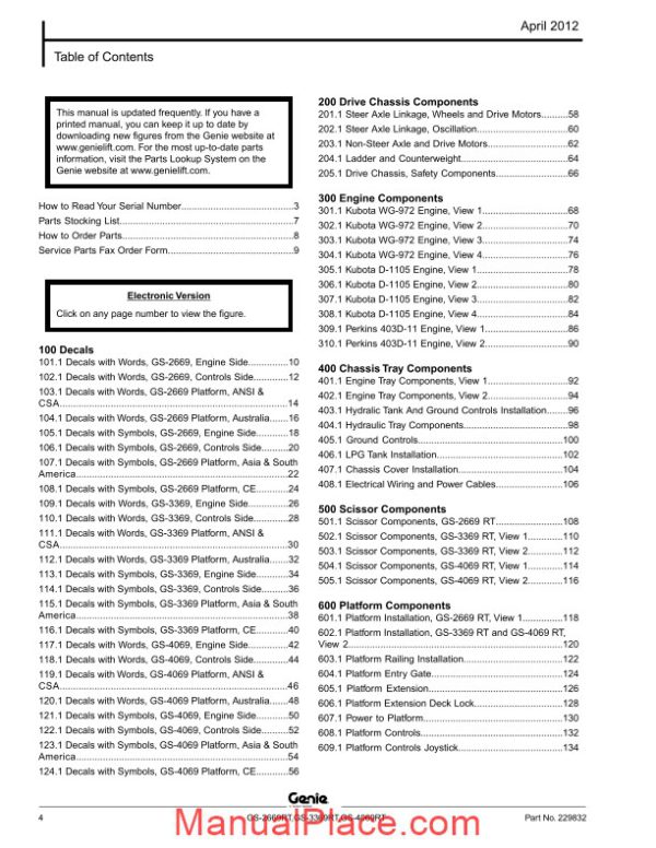 genie scissors lift gs 2669 rt gs 3369 rt gs 4069 rt parts manuals page 4