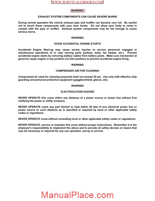 grove crane tm s 300 5 technical manual page 2