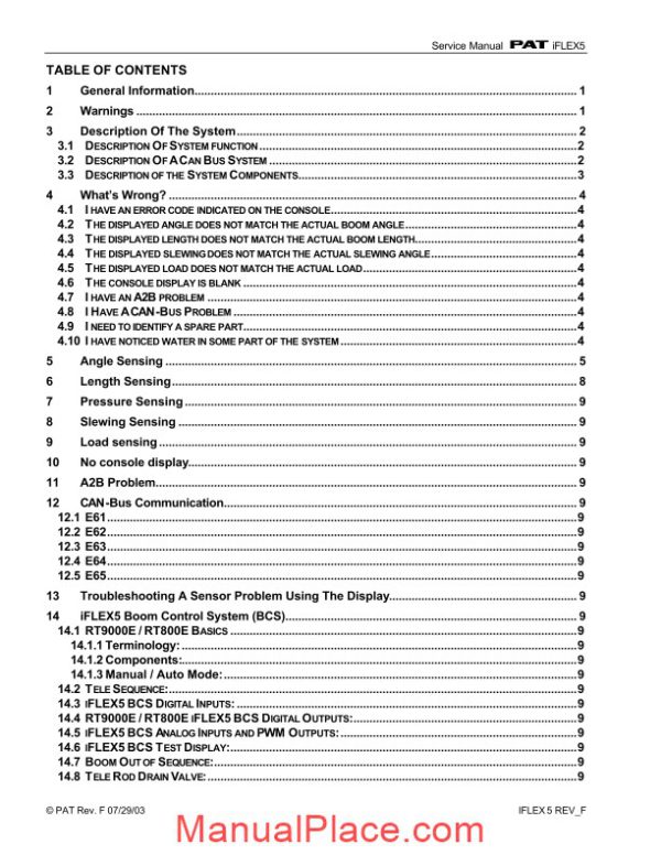 grove iflex5 pat load moment indicator service manual page 4