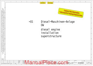 grove mobile crane gmk 3055 circuit electrical page 1