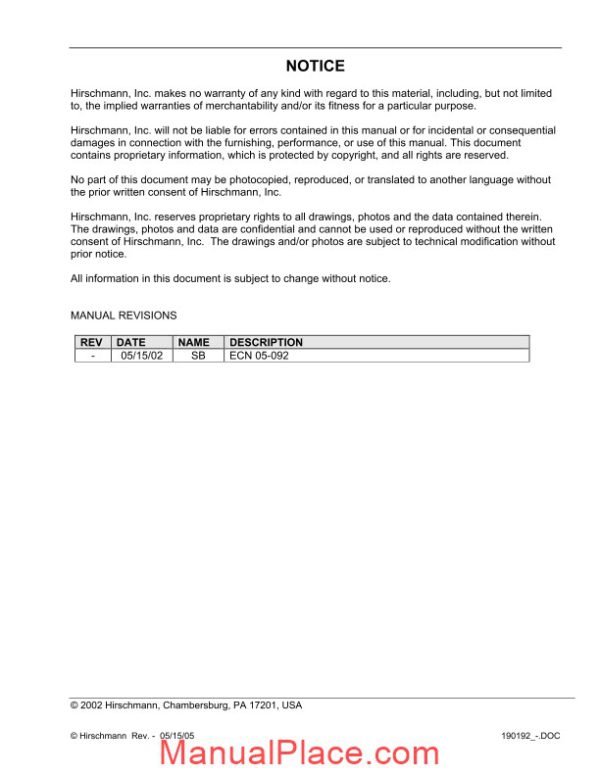 grove pat load moment indicator 1351 horizontal console operator manual page 3