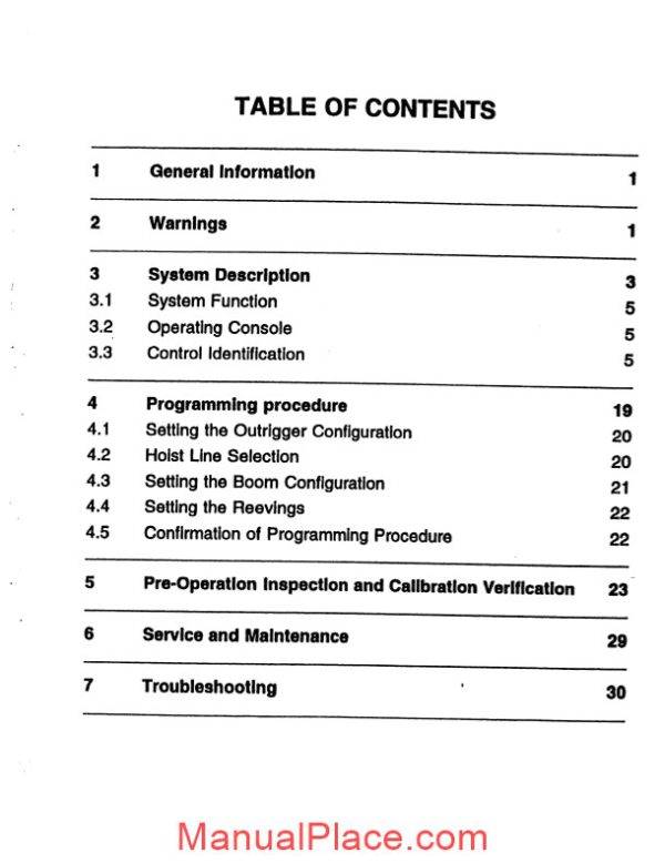 grove pat load moment indicator ds350 operator manual page 3