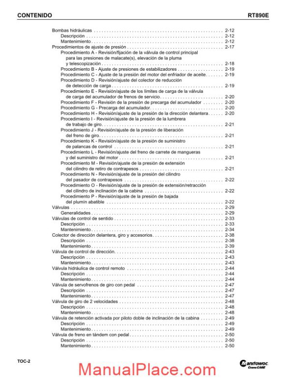 grove rt890e manual service page 4