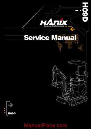hanix h09d service manual page 1