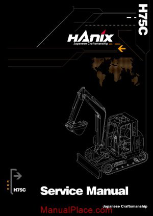 hanix h75c service manual page 1