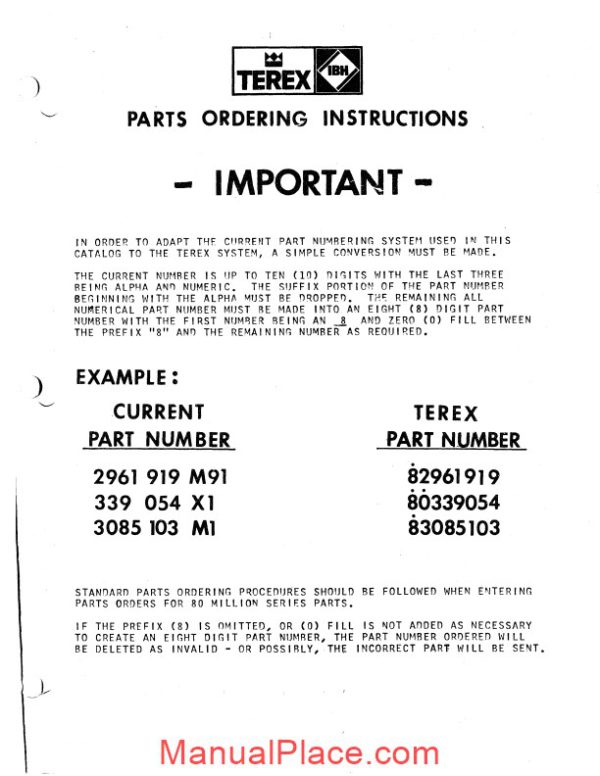 hanomag hanomag built terex 55c pm 3091111m2 parts book page 3