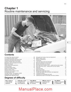 haynes peugeot 205 service and repair manual page 1