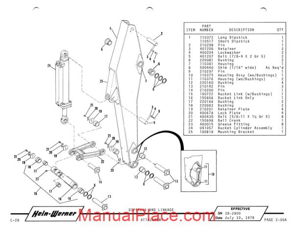 hein warner c28 pm9308140 parts book page 4