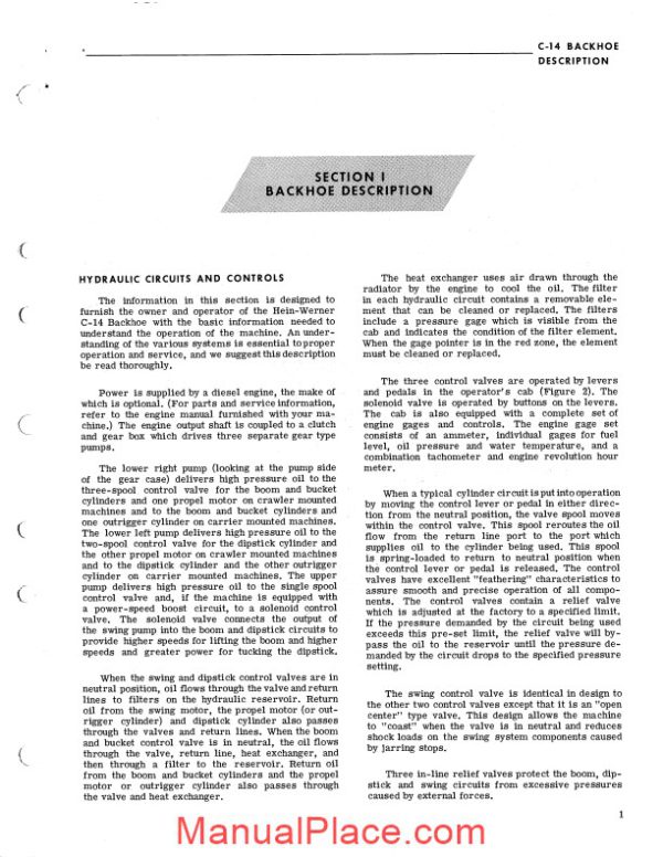 hein warner series 14 spm 9308131 parts book page 4