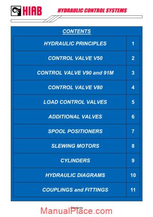 hiab hydraulic control systems page 1