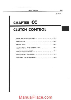 hino clutch workshop manual page 1