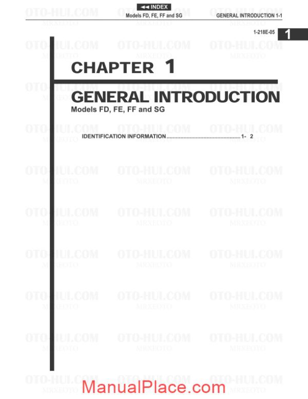 hino fd fe ff sg engine service manual 2002 page 4