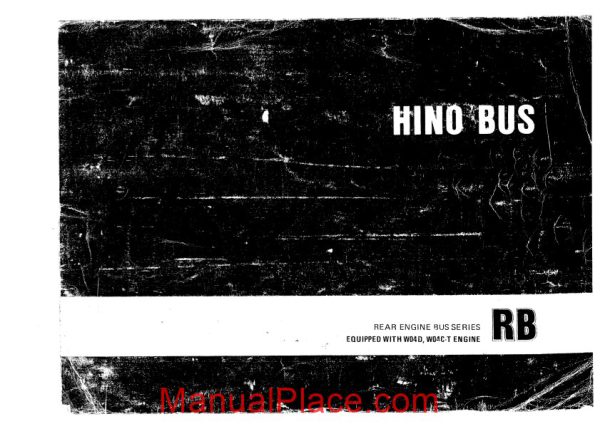 hino rb115k rb145k owne page 1