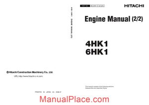 hitachi 4hk1 6hk1 engine sm page 1