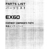 hitachi ex60 equipment components parts page 1