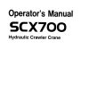 hitachi sumitomo crawler crane scx700 operator manual page 1