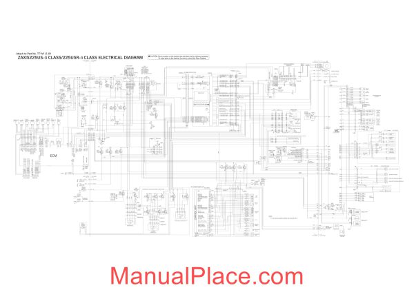 hitachi zaxis 200 240 270 330 3 electrical diagram page 2 scaled