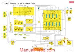 hitachi zaxis 850 3 hydraulic circuit diagram page 1