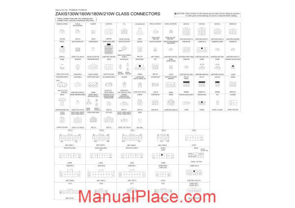 hitachi zaxis130w 160w 180w 210w hydraulic circut diagram page 4