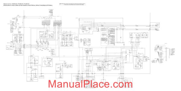 hitachi zaxis140w 170w 190w 210w 220w 3 hydraulic circut diagram page 2 scaled