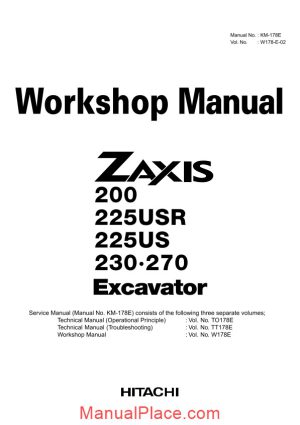 hitachi zx200 workshop manual page 1