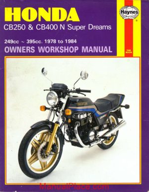 honda cb 250 400 n superdreams 78 a 84 service manual haynes 2 page 1