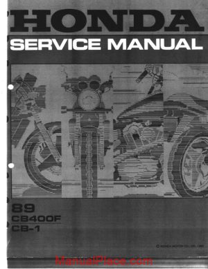 honda cb 400f cb1 89 service manual page 1