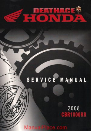 honda cbr 1000 rr 08 service manual 1 page 1