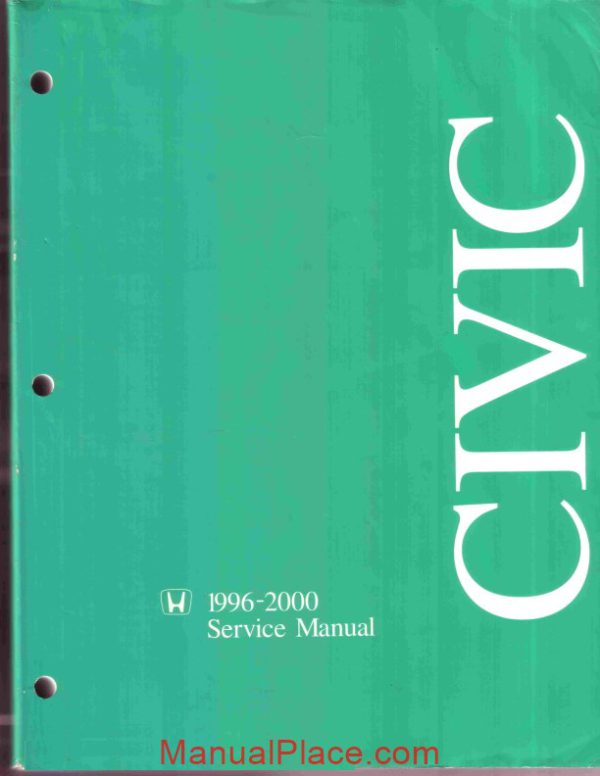 honda civic 1996 2000 service manual page 1