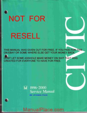 honda civic ej6 ej7 ej8 96 00 service manual page 1