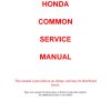 honda common service manual 25h13157 page 1