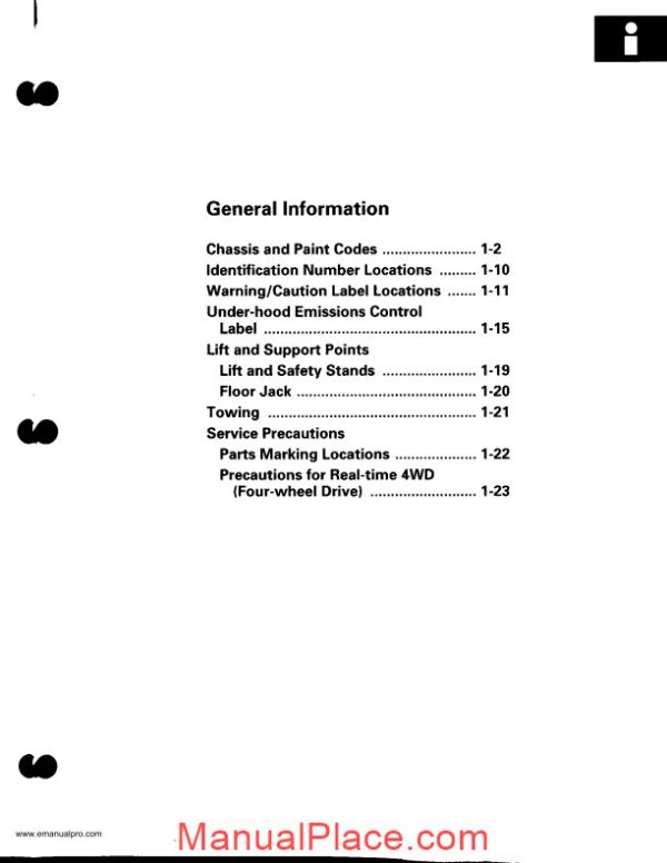 honda crv 1997 2000 service manual page 3