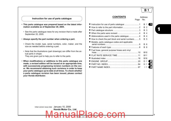 honda gx 670 propane engine ws repair manual 13zn10e4 page 4