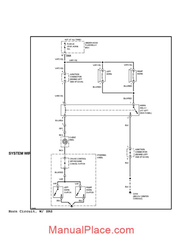 honda prelude 1993 system wiring diagrams page 4