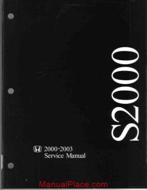 honda s2000 00 03 service manual page 1