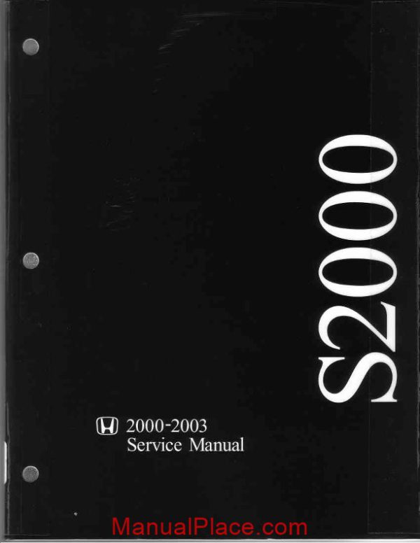 honda s2000 00 03 service manual page 1