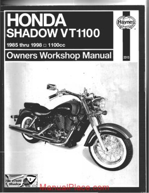 honda vt 1100 shadow 85 98 haynes service manual eng by mosue page 1