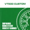 honda vt500c 83 service manual page 1