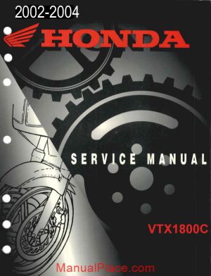 honda vtx 1800 c 02 a 04 service manual page 1